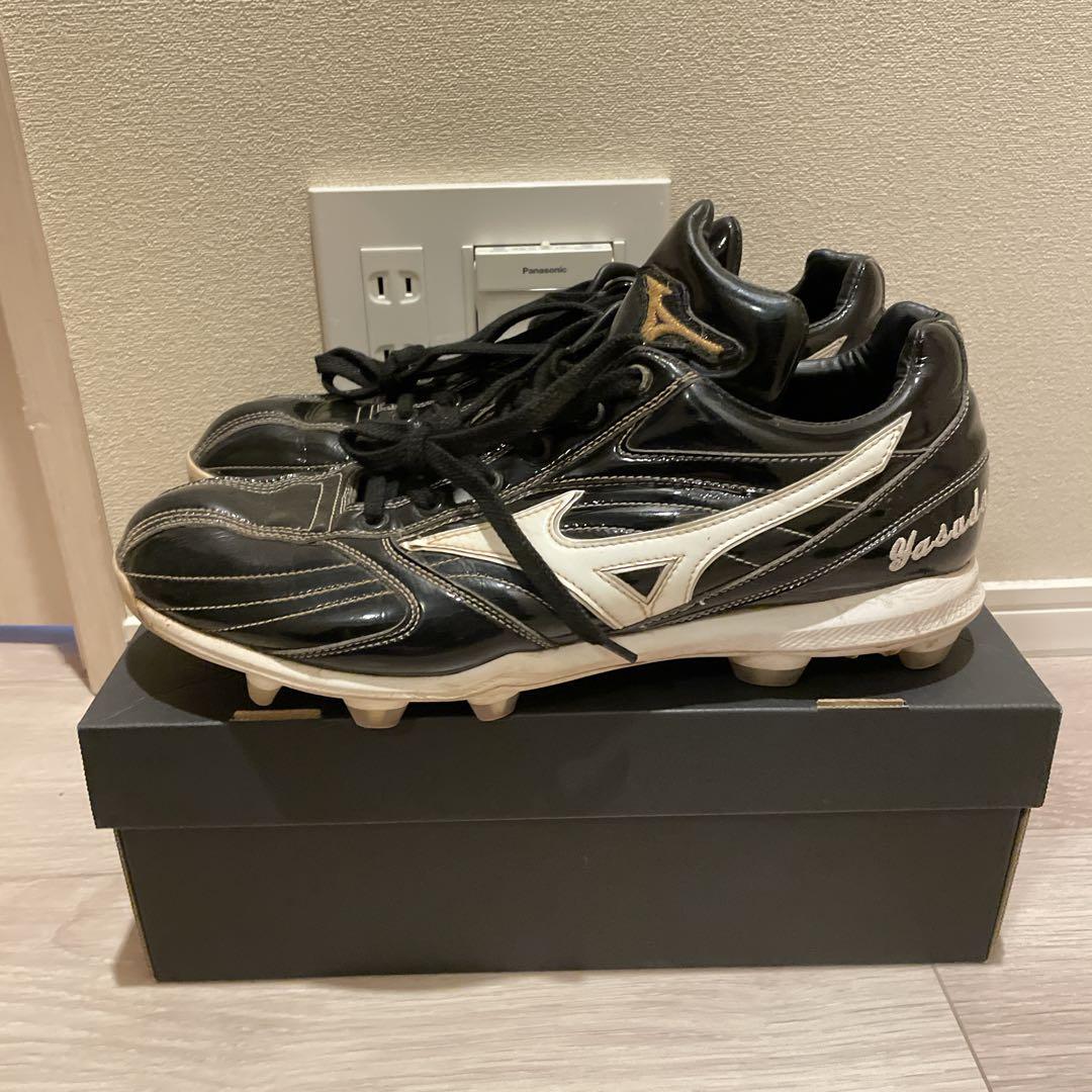 【プロ使用品】安田尚憲　千葉ロッテマリーンズ　スパイク　ミズノプロ　支給品