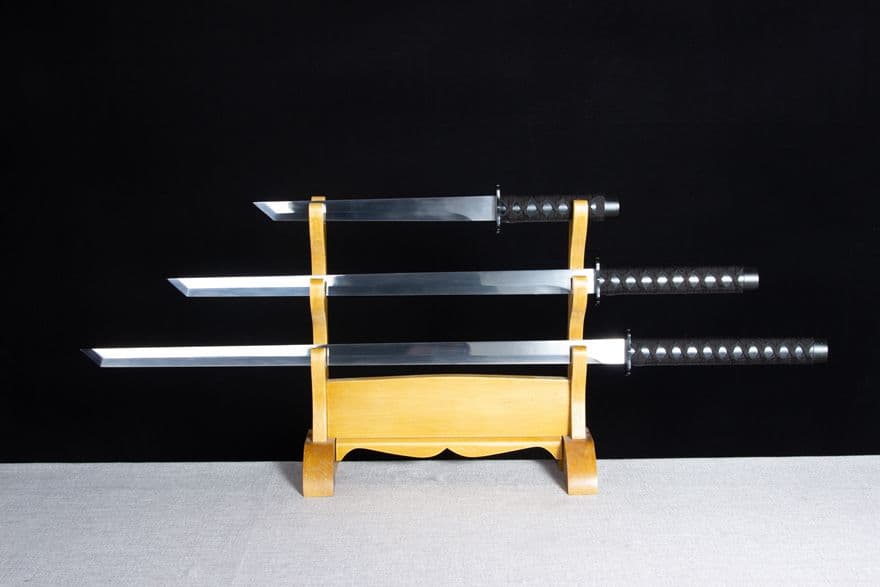 刻龍唐刀3点セット 武具　刀装具　日本刀　模造刀   居合刀