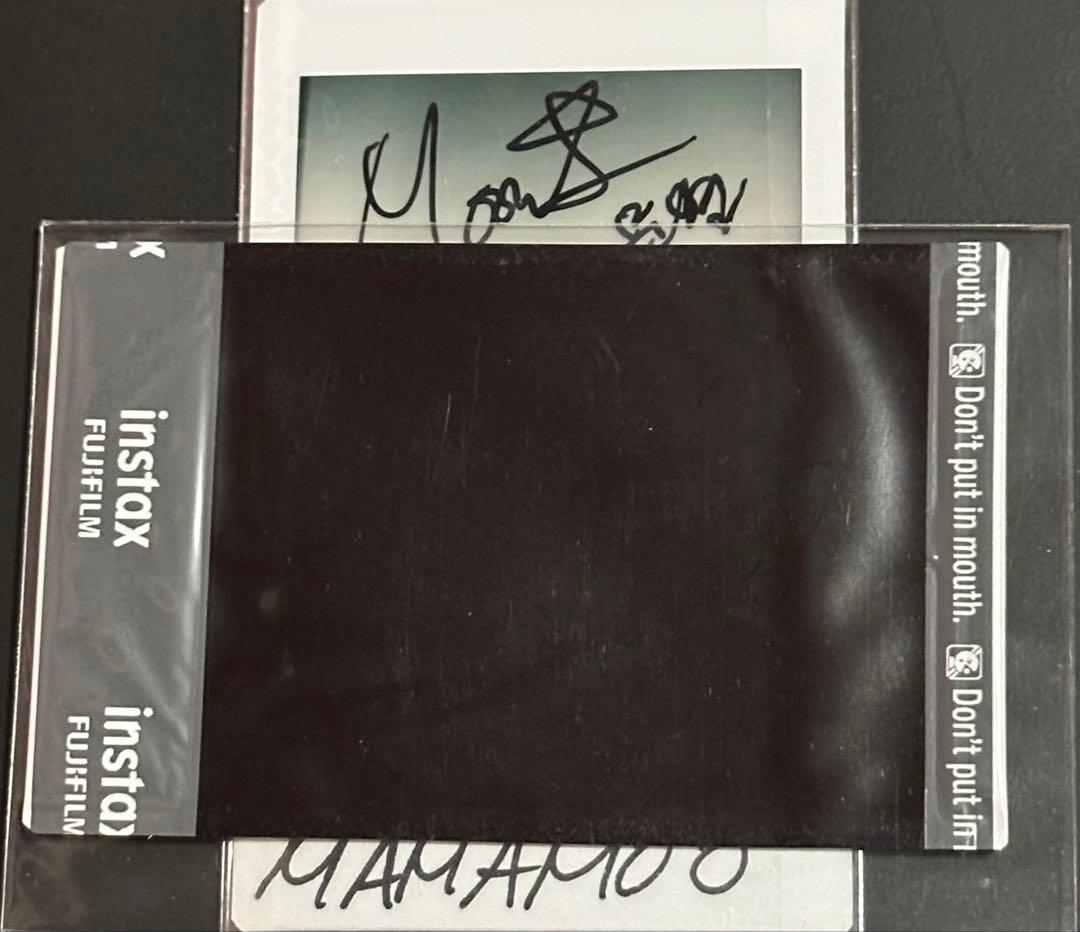 Mamamoo ママム ムンビョル サイン ポラロイド チェキ ＆ペンダント