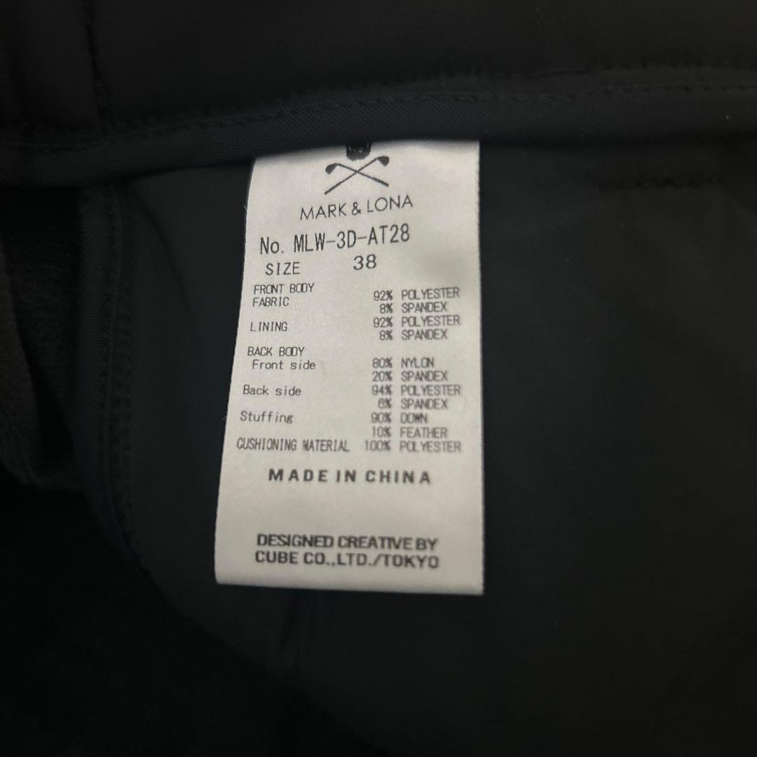 MARK & LONA ダウンパンツ　38M