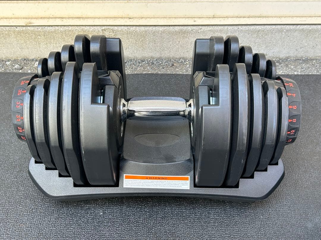 可変ダンベル　38キロ　2個セット　4WD
