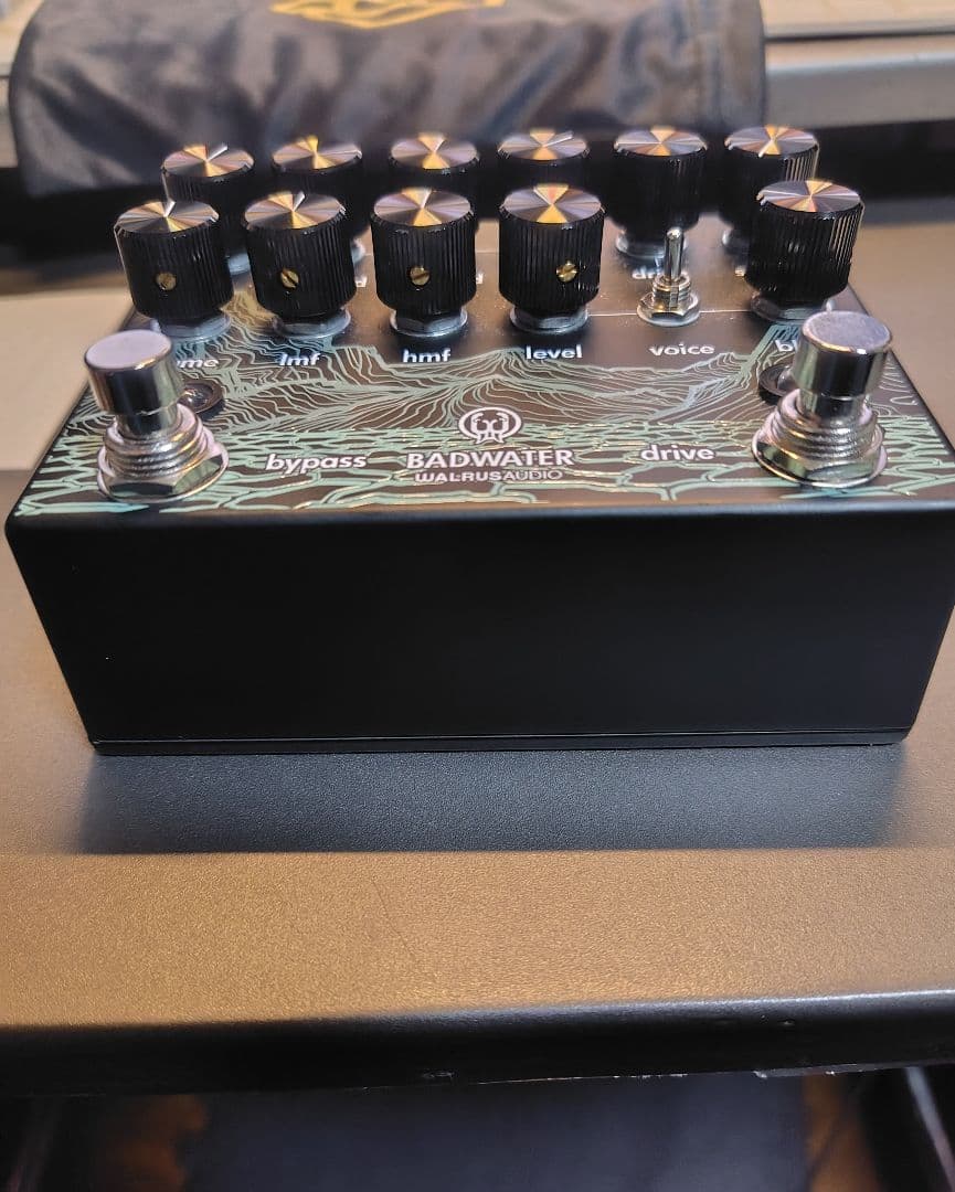 美品】WALRUS AUDIO BADWATER ベースエフェクター　プリアンプ