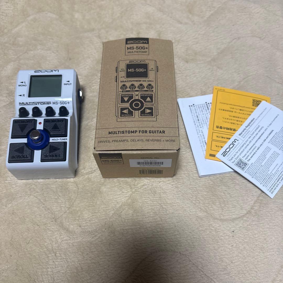 ★美品★ZOOM MS-50G+ ギターエフェクター