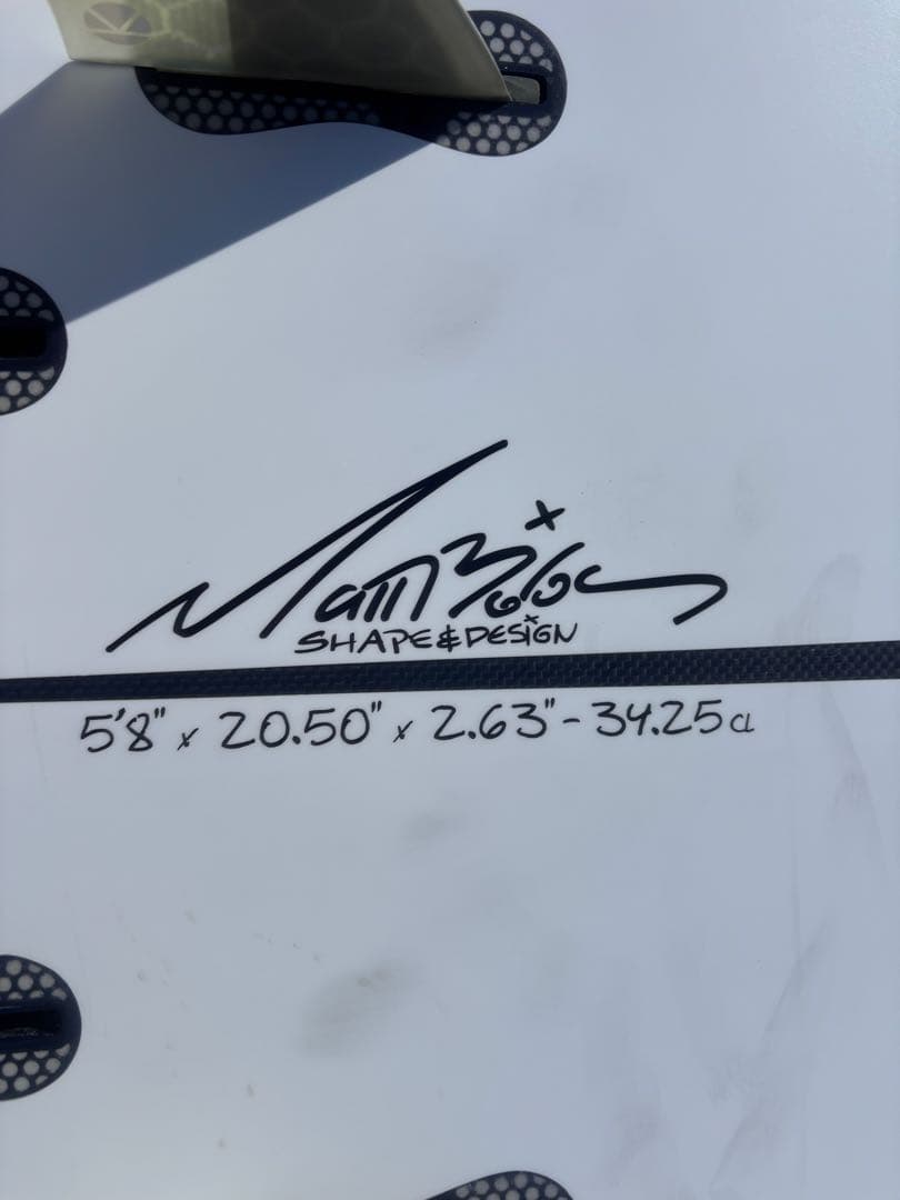 PLACEBO RNR プレセボラウンドノーズラウンド 5'8\"極美品　湘南手渡