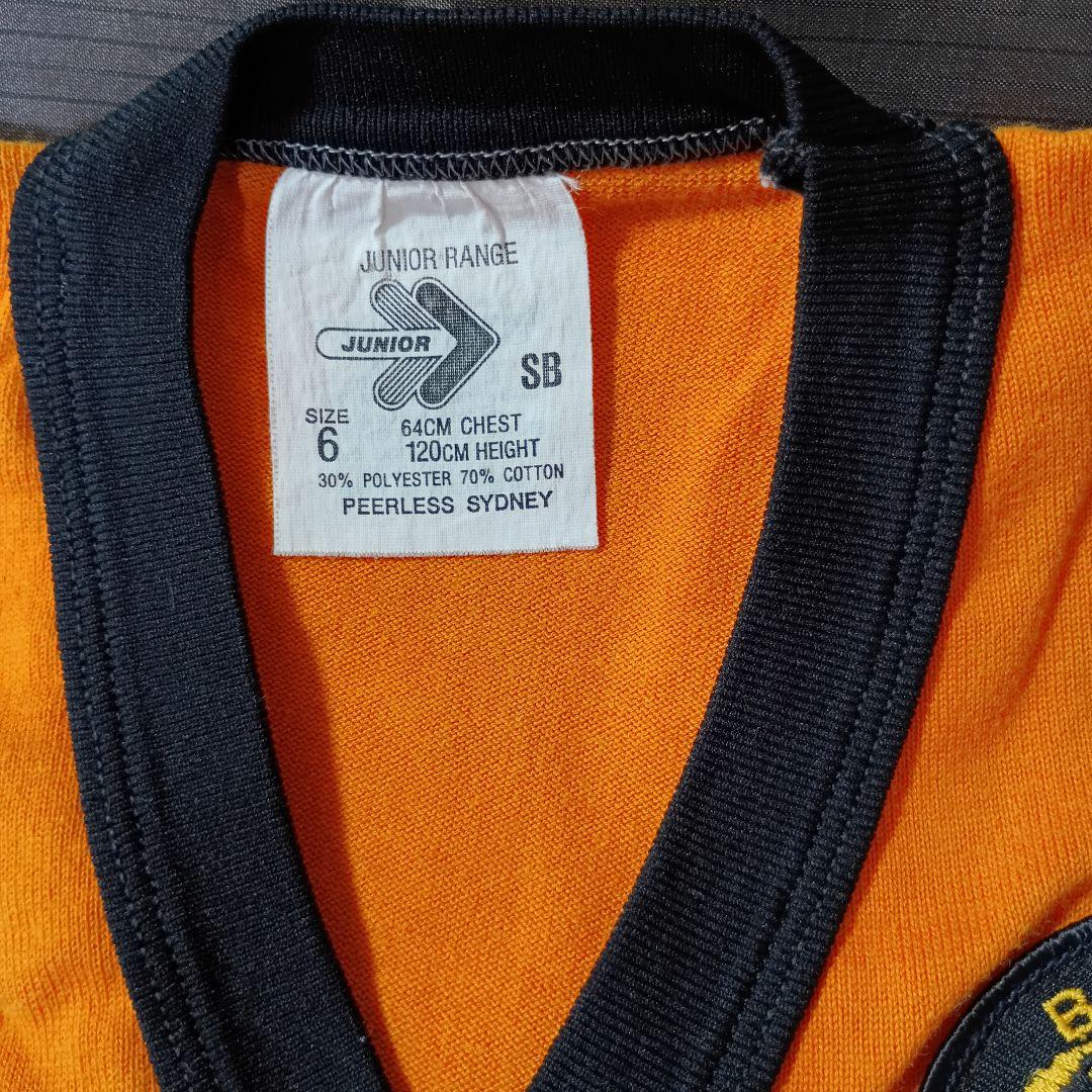 バルメイン タイガース ラグビージャージ 90年代 ヴィンテージ キッズ