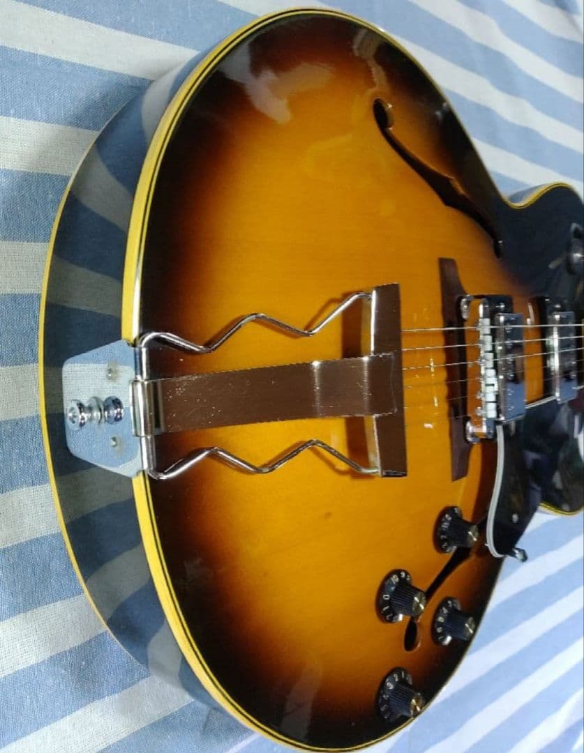 Greco S-50 グネコロゴの ES-175タイプのフルアコ少し難アリ