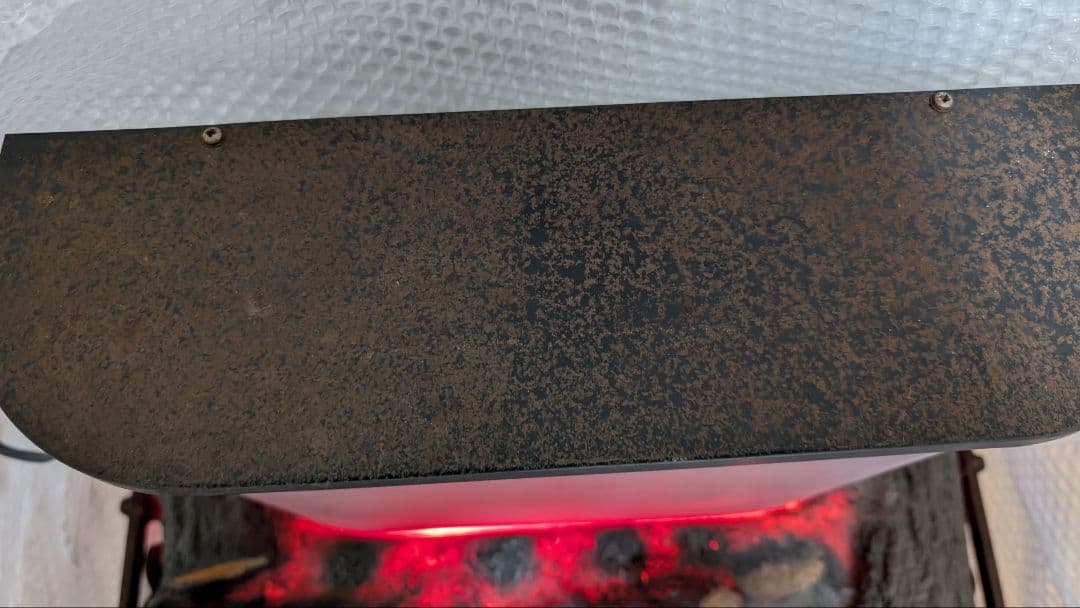 英国 RADIATION SUNHOUSE社の 暖炉薪ストーブ 電気温風ヒーター