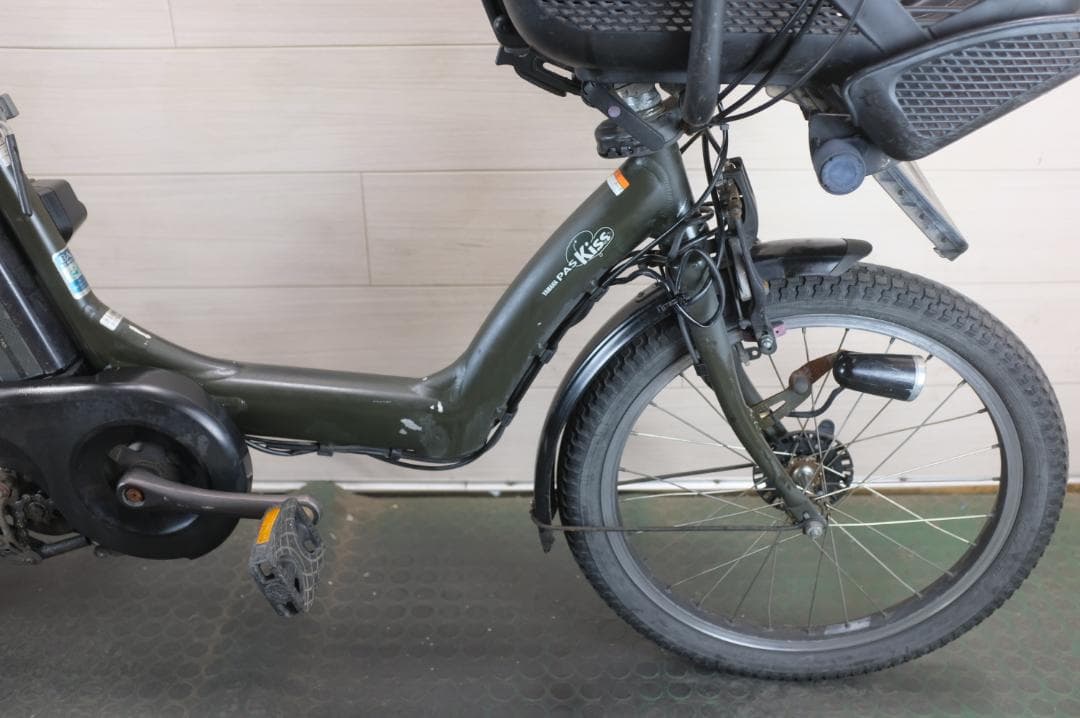 電動自転車 ヤマハPASKISS 20インチ 3段変速 8.7Ah　充電器あり