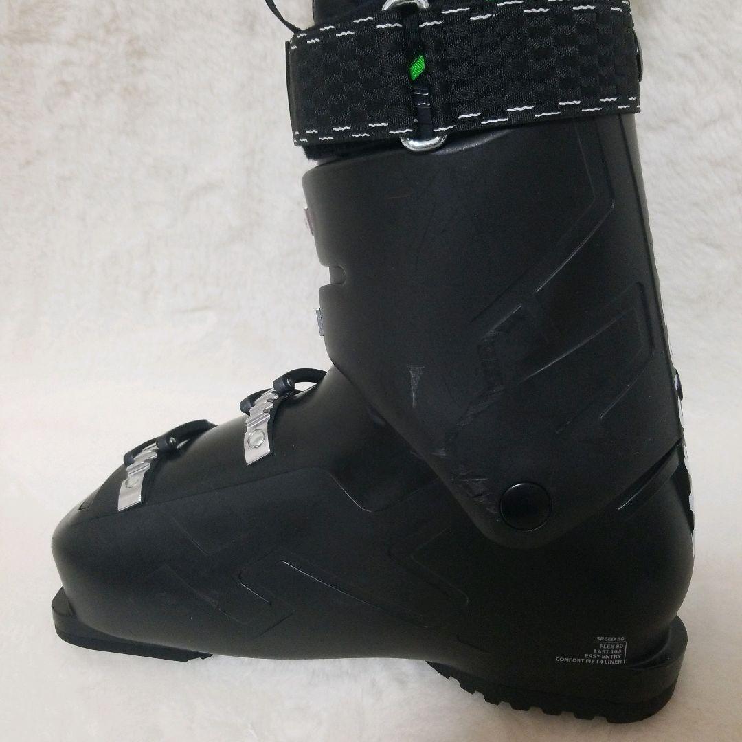 【極美品】ロシニョール　スキー　ブーツ　初心者用　27.5cm 黒　ロゴ