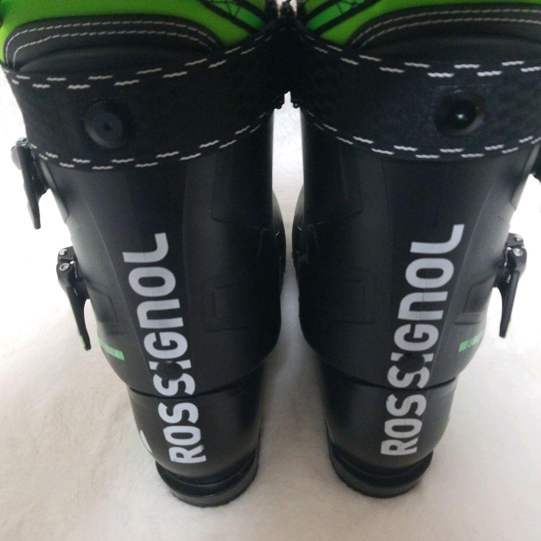 【極美品】ロシニョール　スキー　ブーツ　初心者用　27.5cm 黒　ロゴ