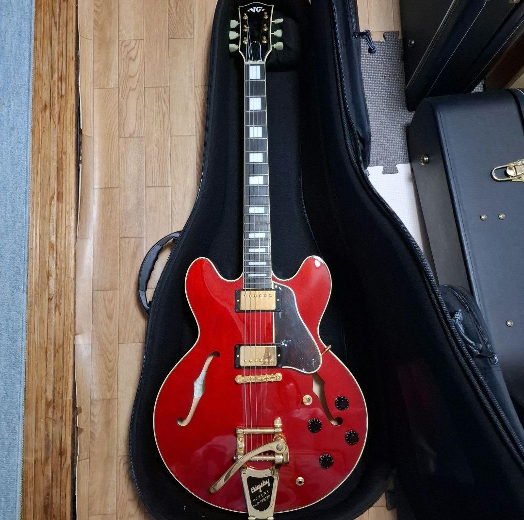 VG KTR-ES CST w/Bigsby セミアコ エレキギター ケース付