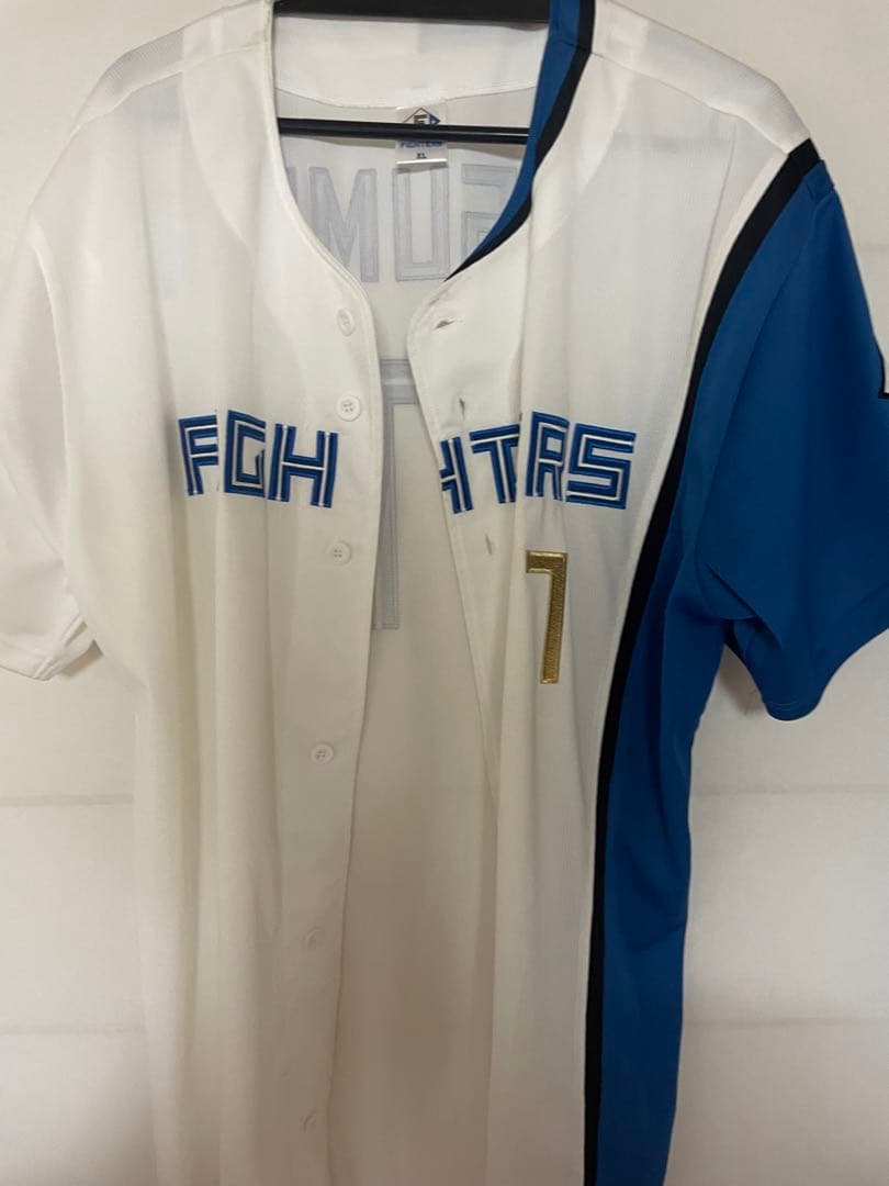 日本ハムユニフォーム松本剛　特殊仕様