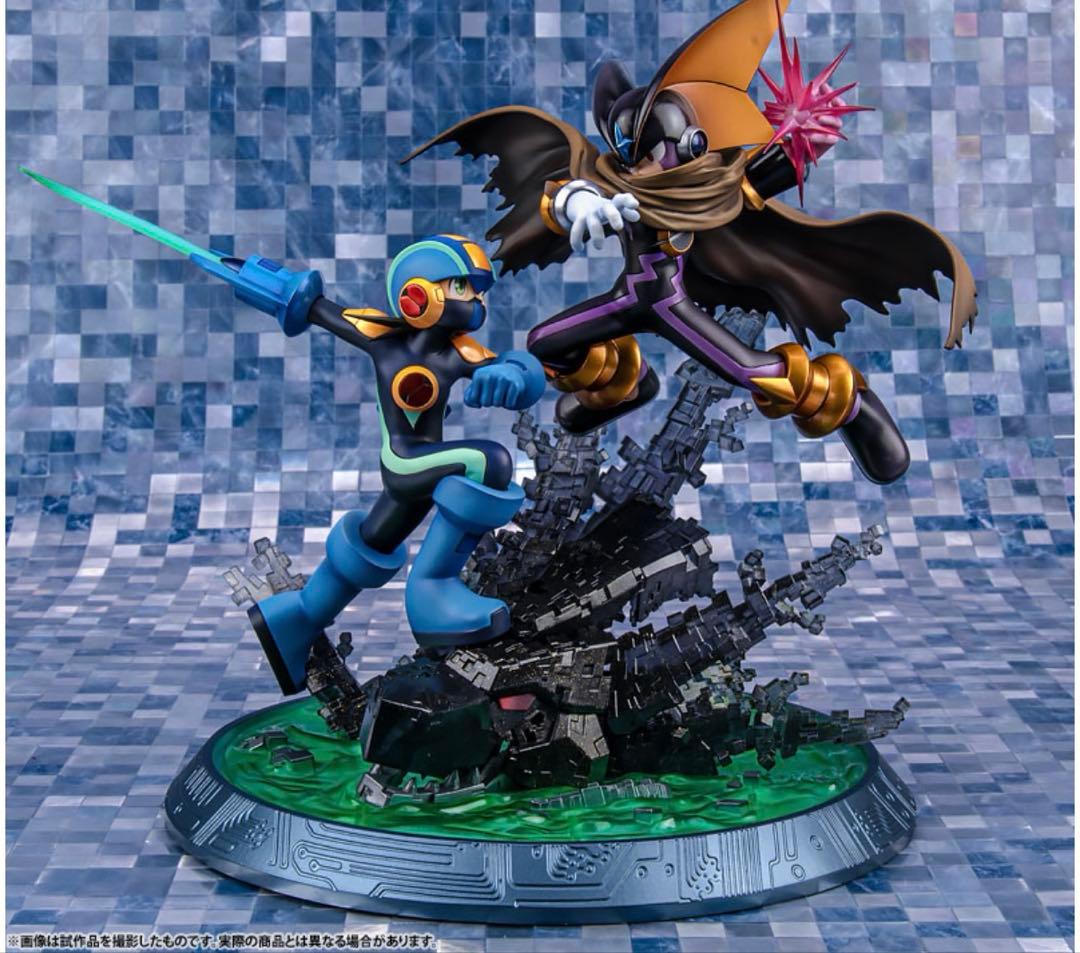 【新品・未開封】(初版)ロックマンエグゼ ロックマン vs フォルテ フィギュア