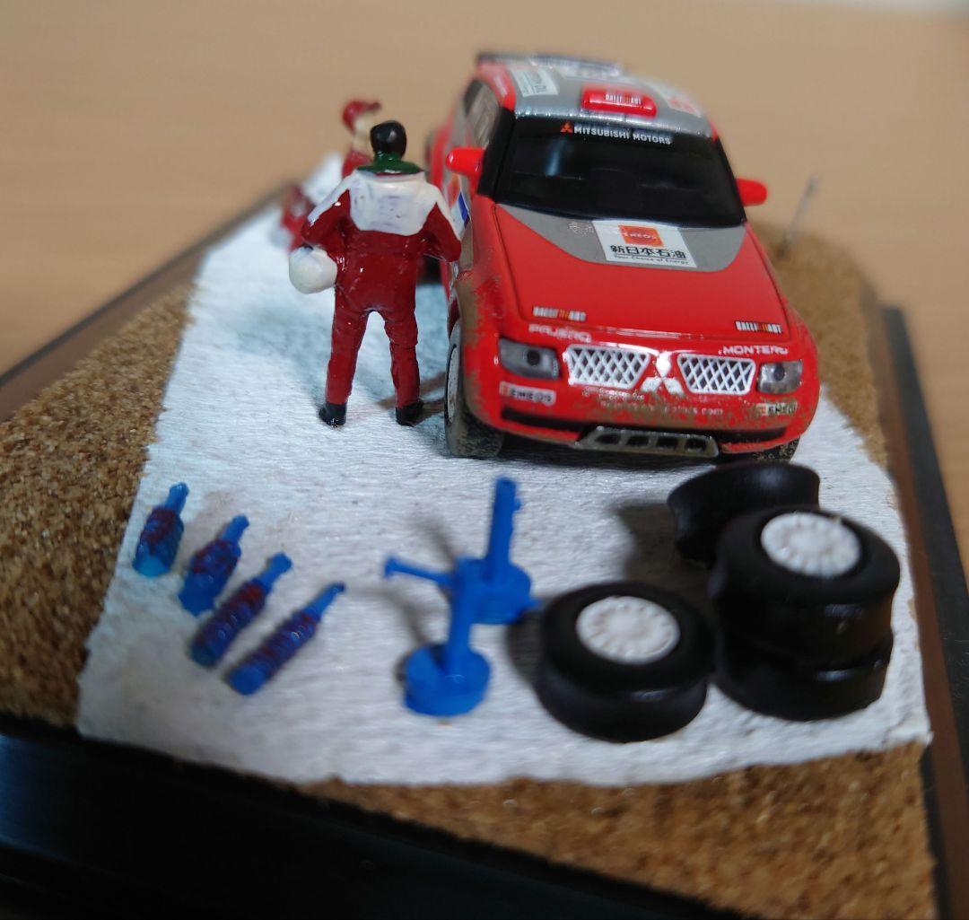 パジェロ2004ダカールラリー ジオラマ②