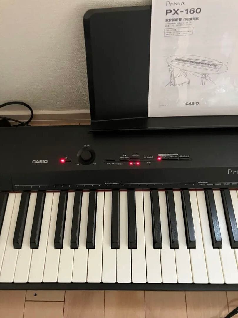 【格安美品】CASIO PX-160 デジタルピアノ