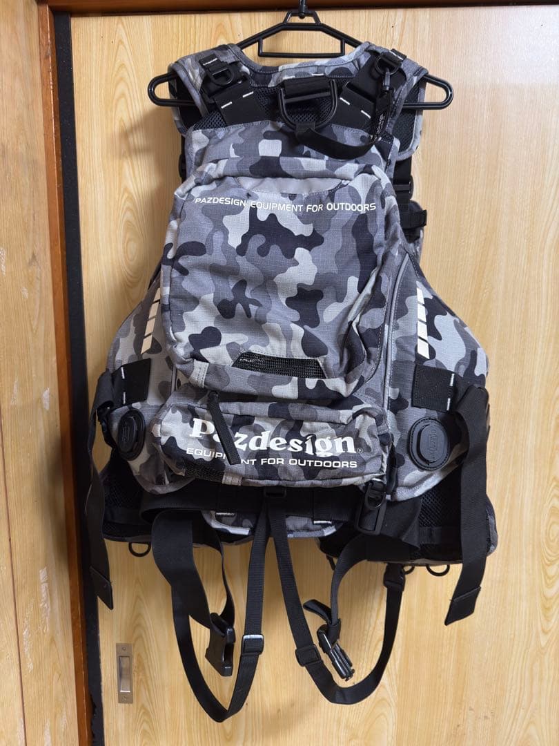 Pazdesign カモフラージュ ライフジャケット
