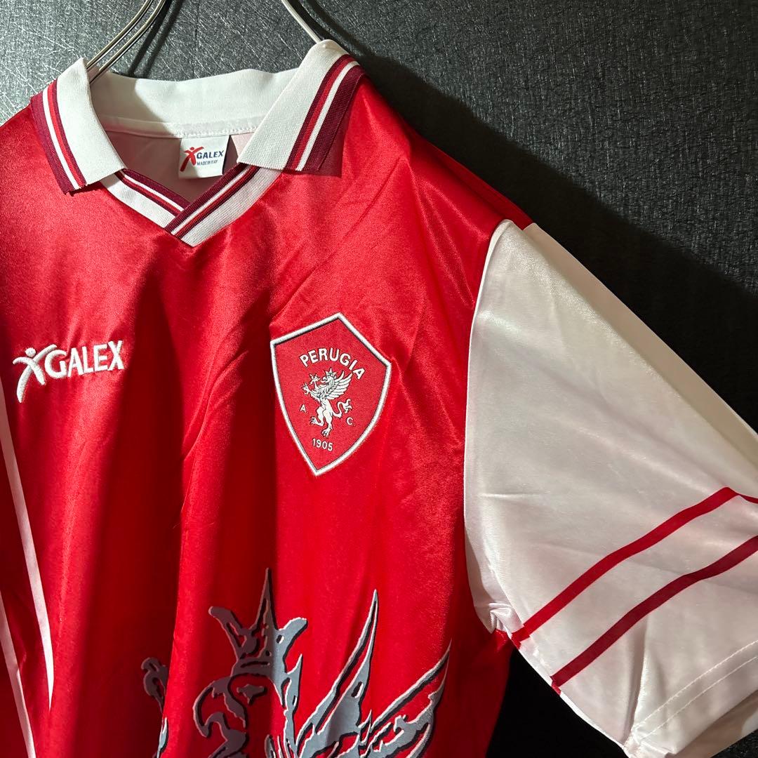 【★ペルージャ】 古着 メンズ サッカー ユニフォーム セリエA 98年 XL