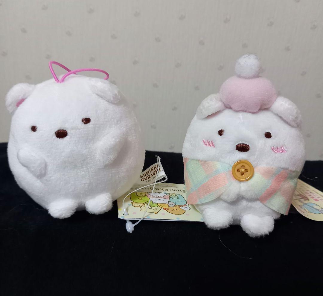 すみっコぐらし ねこ しろくま ぺんぎん？ ぬいぐるみ マスコット まとめ売り