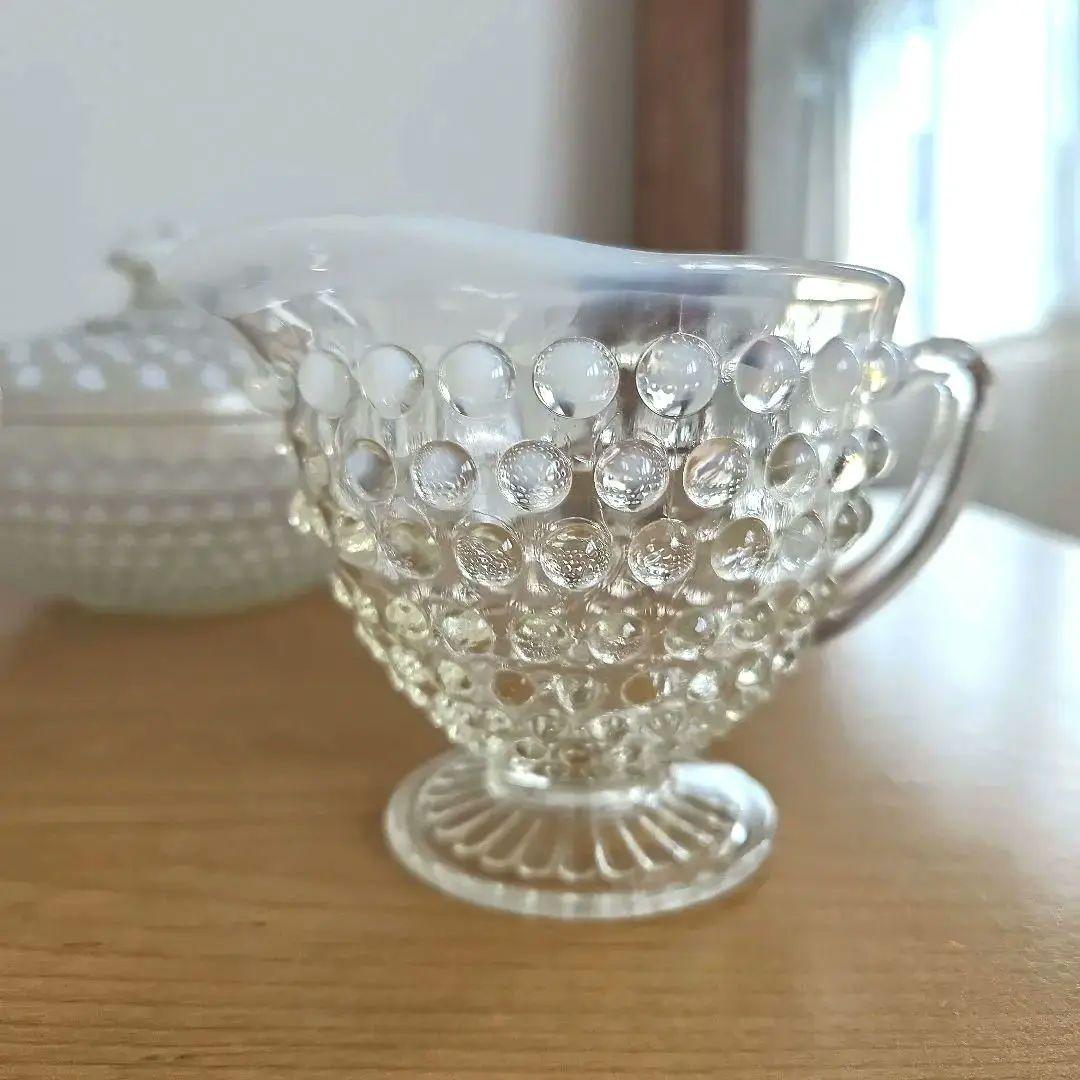 【３個セット】フェントン シュガー&クリーマー キャンディーポット