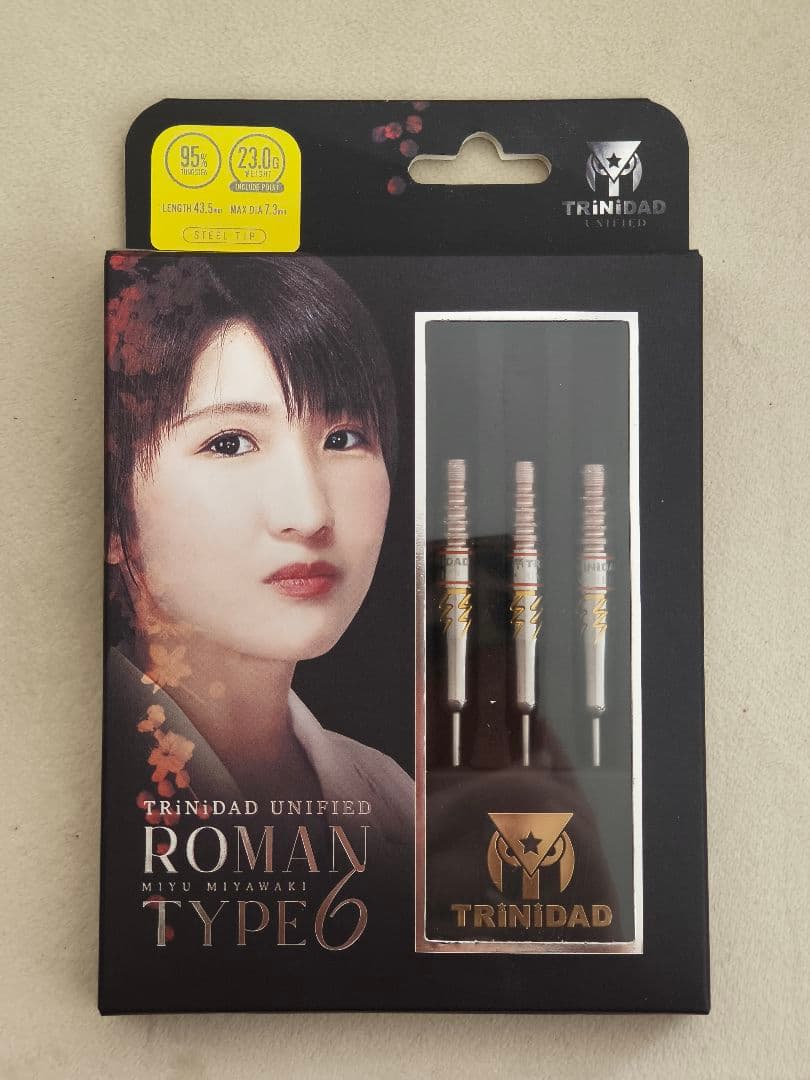 TRiNiDAD UNIFIED RomanTYPE6 Steel 宮脇実由