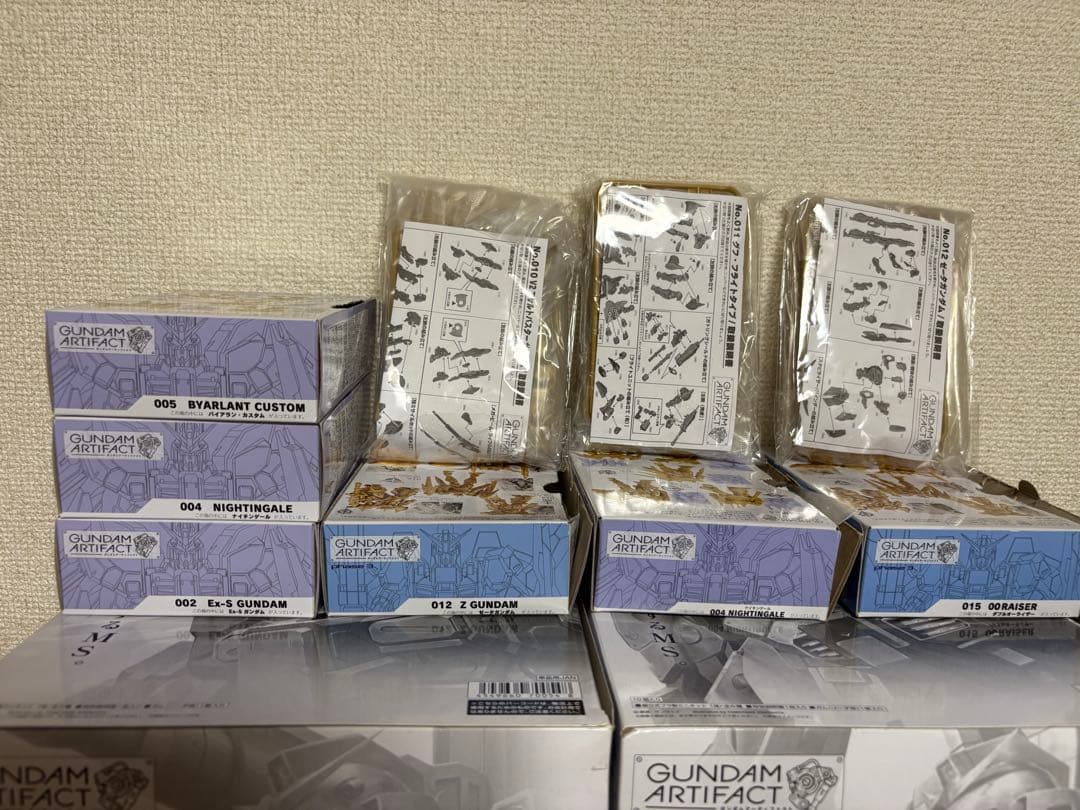 へ*ご様 GUNDAM ARTIFACT ガンダム アーティファクト 66個　レ
