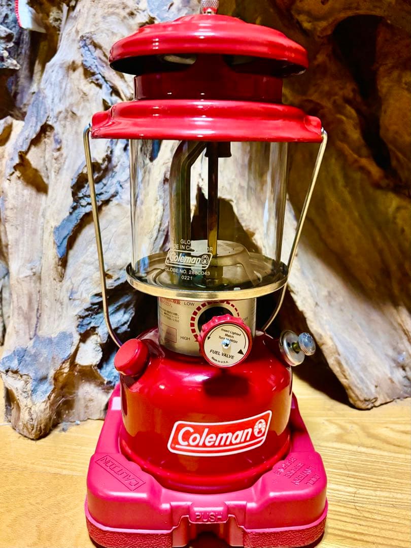 コールマン　ワンマントルランタン　286Aレッド　2022年5月製造