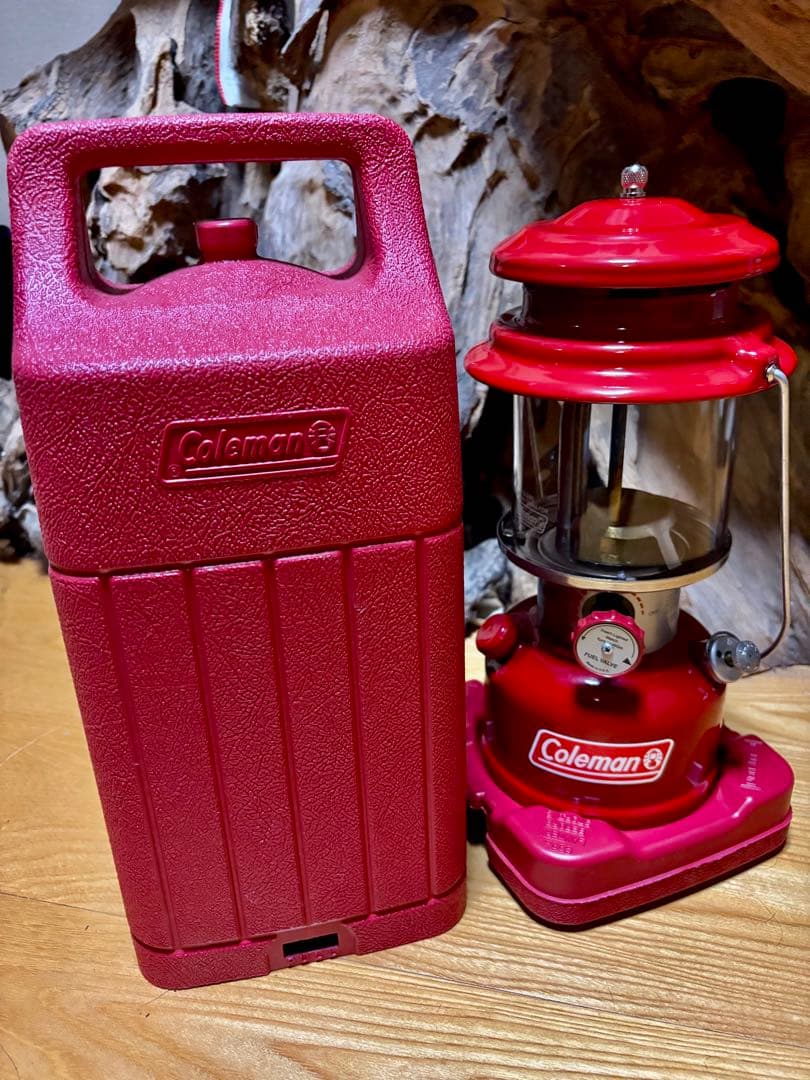 コールマン　ワンマントルランタン　286Aレッド　2022年5月製造