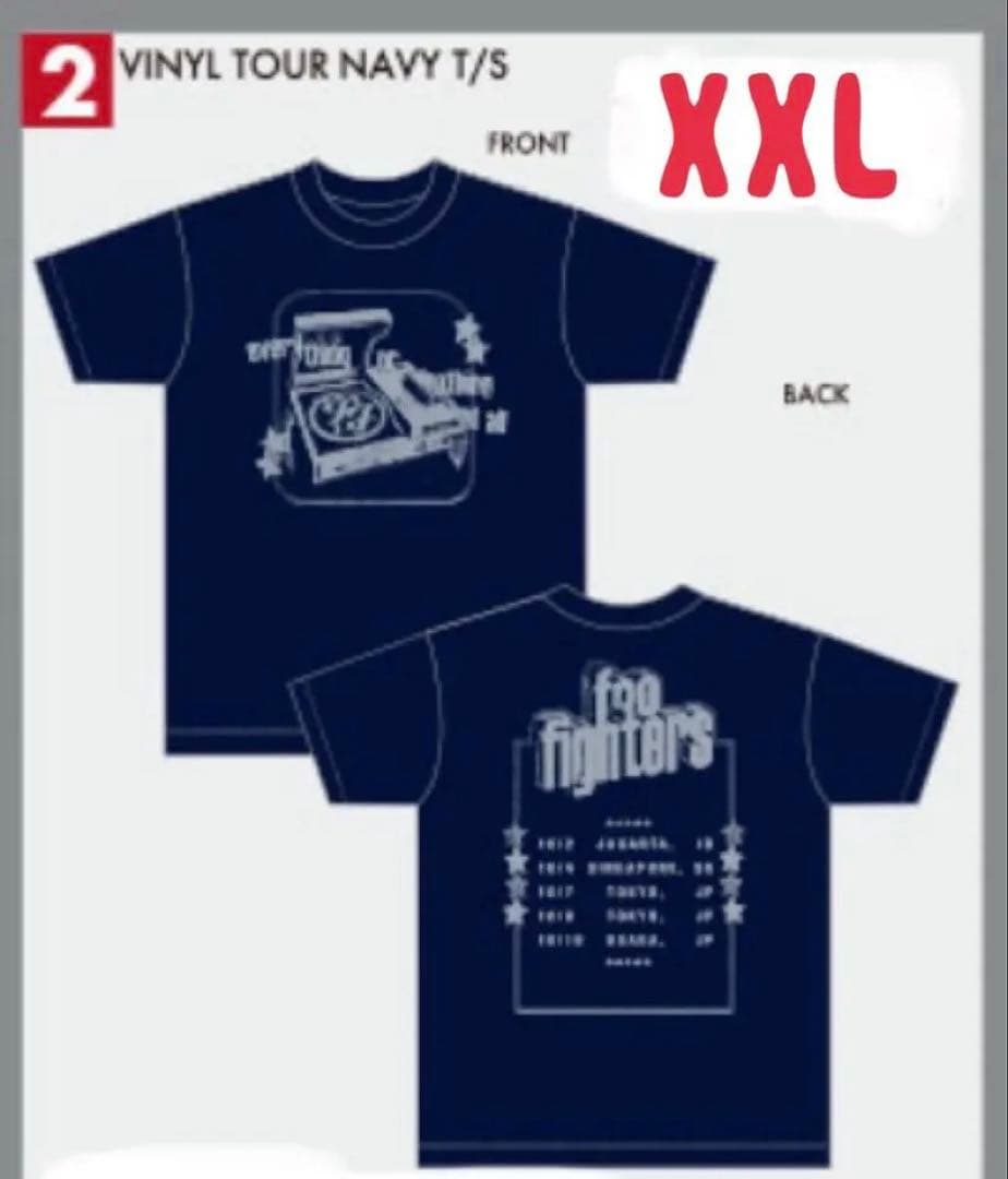 FOO FIGHTERS 2025 TOUR Tシャツ XXL