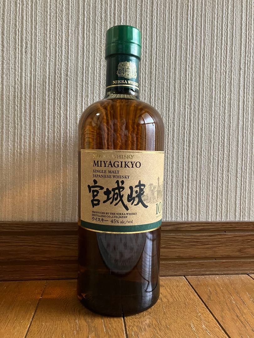 宮城峡10年 シングルモルトウイスキー 700ml