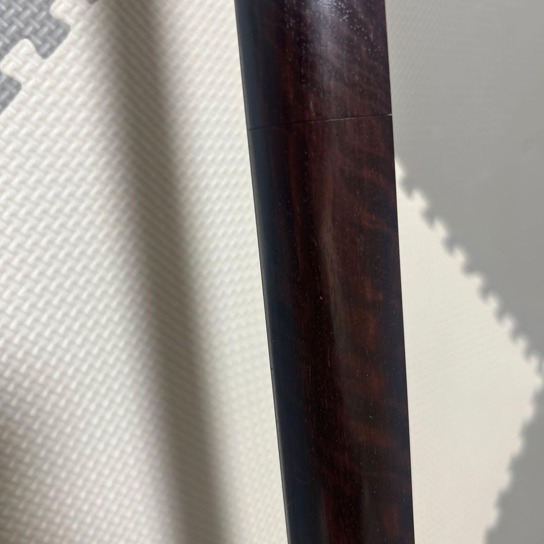 子持ち綾杉胴 三味線 犬皮