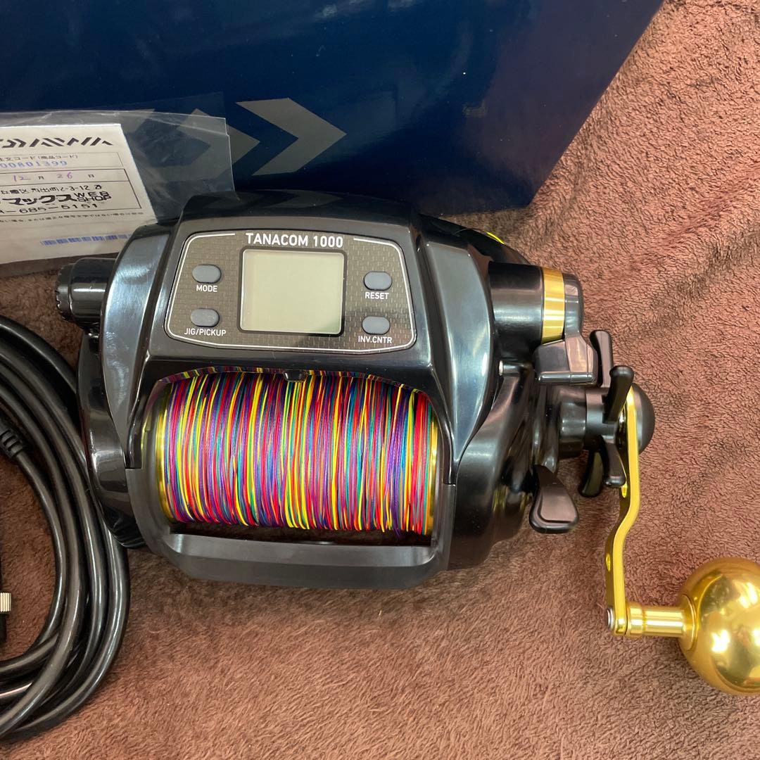 新品未使用　TANACOM 1000 電動リール
