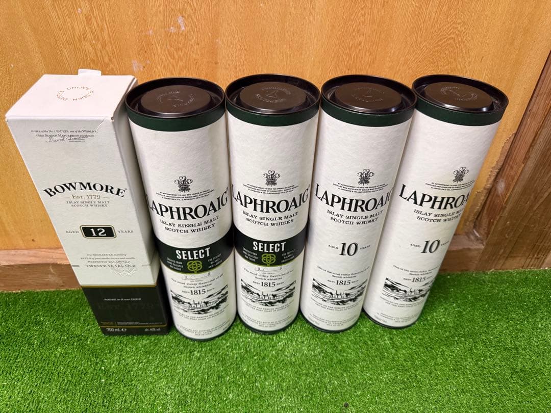 Bowmore 12年 & Laphroaig 10年 & Select セット