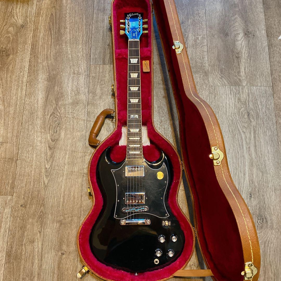 Gibson SG ブラック ハードケース付き
