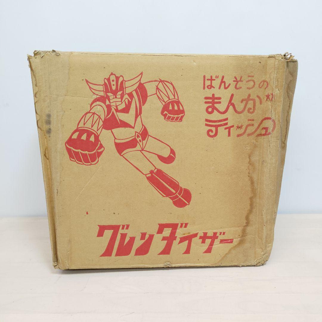 グレンダイザー ティッシュ UFOロボ 永井豪先生 東映動画 箱のみ