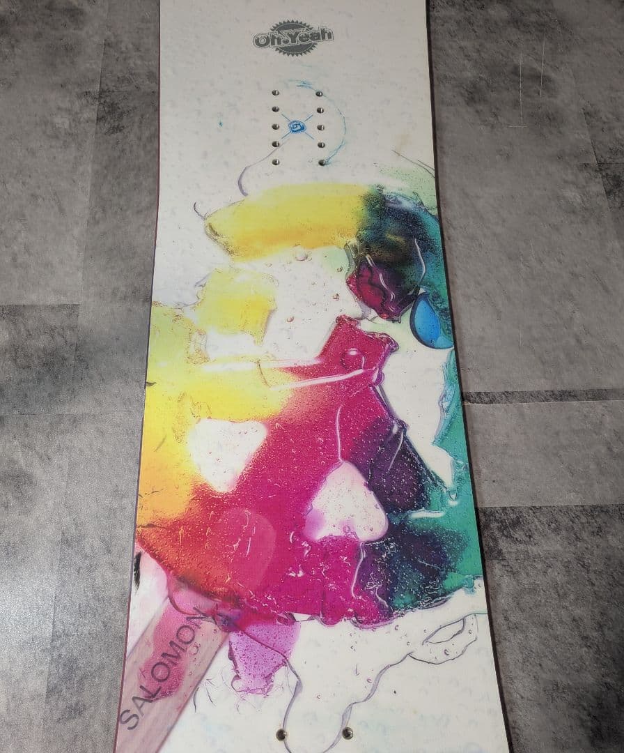 サロモン SALOMON Oh.Yeah ×FLUXスノーボード2点セット