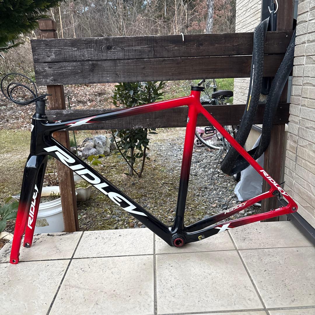 み*る様 リドレー シクロクロスフレーム レッド/ブラック