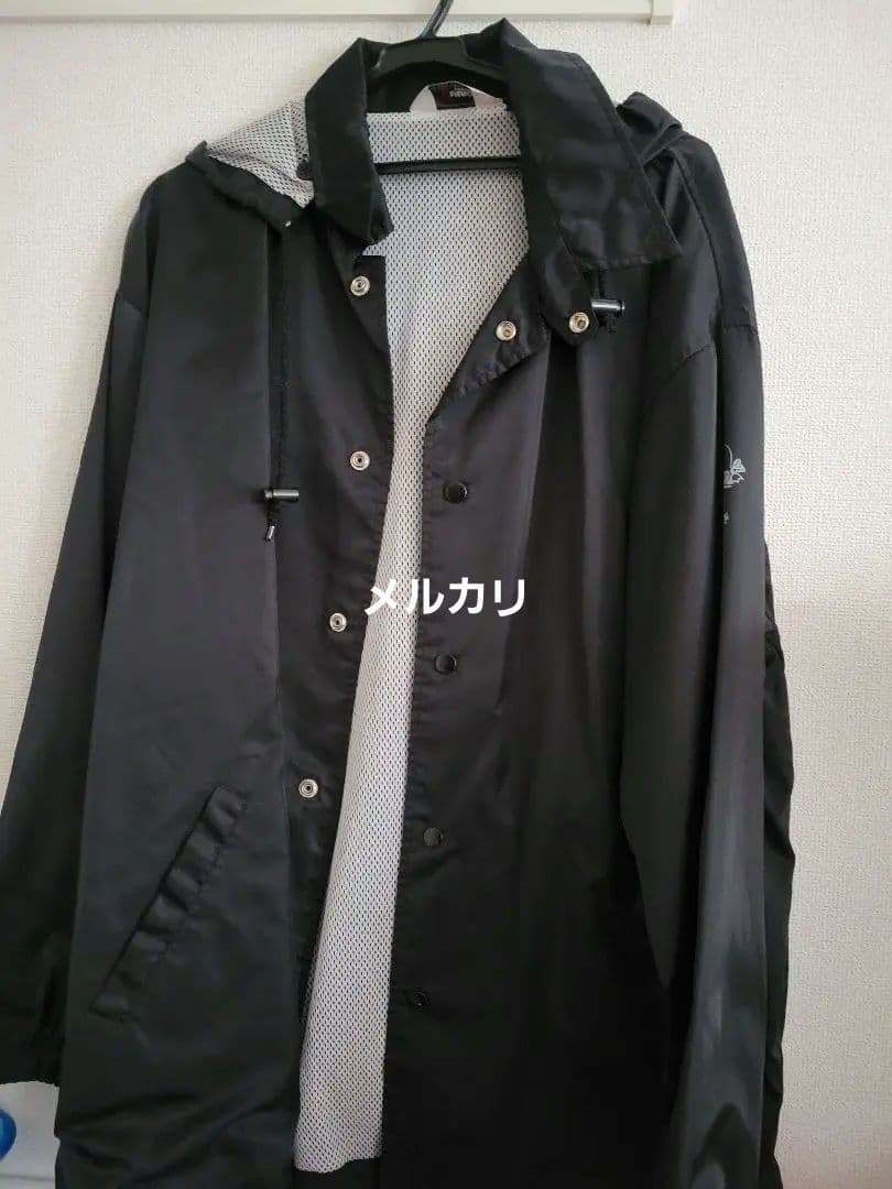 不二家　ノベルティ　ペコちゃん　ウインドブレーカー　L　ブラック　新品