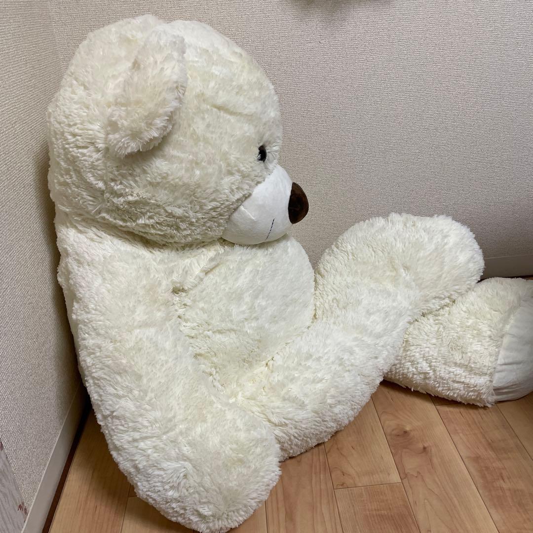 白くま　テディベア　超特大ぬいぐるみ