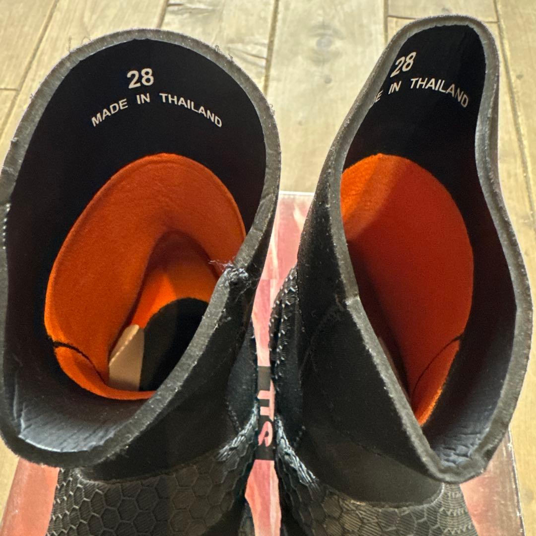 TLS ツールスウェットブーツ サイズ28 ブラック3mm定価¥10,680