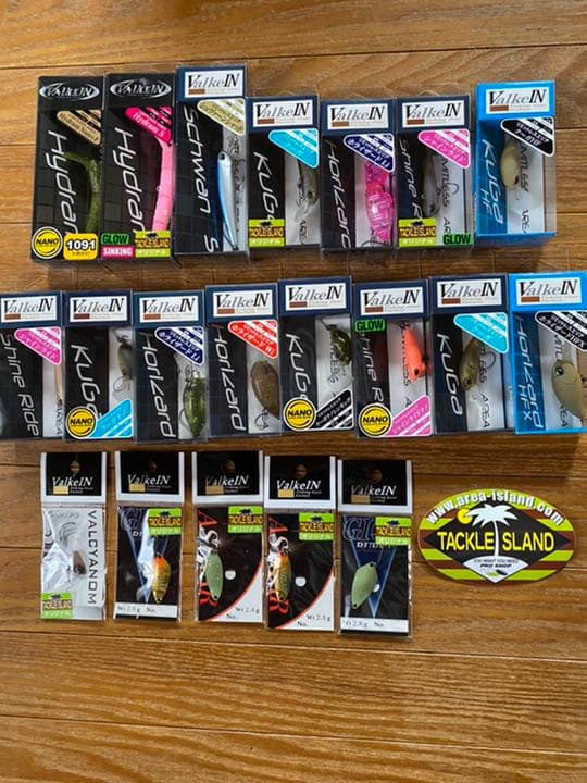 越谷タックルアイランドトラウト2019年末福袋セット　ヴァルケインルアー