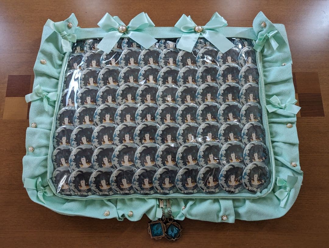 原神　魈　痛バ　痛バッグ　アパレル購入特典缶バッジ　痛バック缶バッチ白バージョン