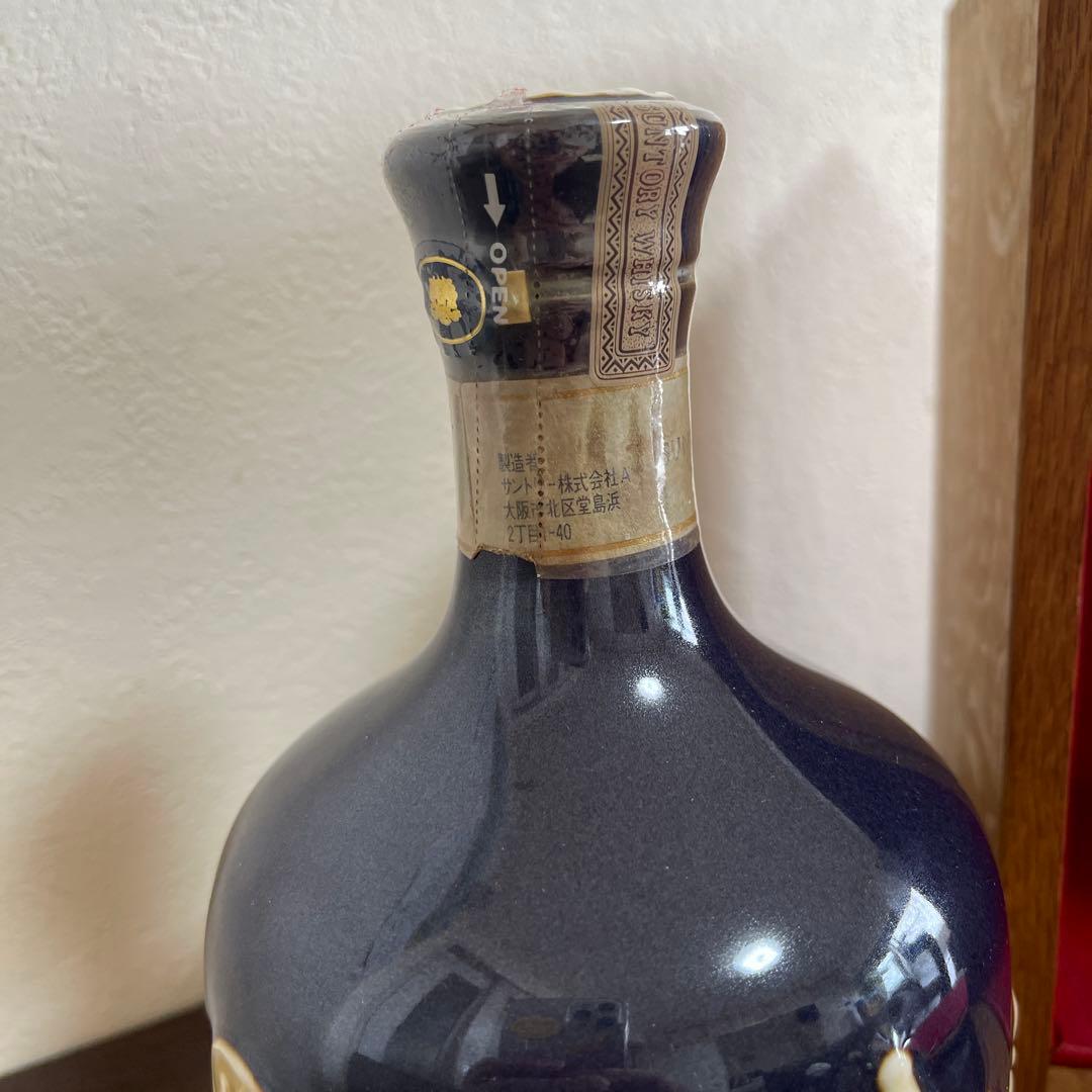 サントリーSUNTORYザ・ウイスキー有田焼陶器ボトル750ml