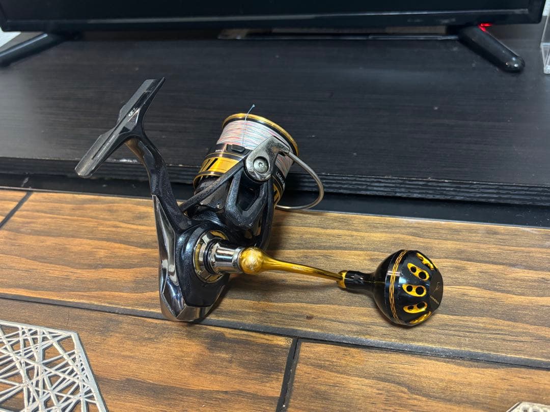 DAIWA 18LEGALIS LT4000D-C/ハンドル交換 / pe1.5