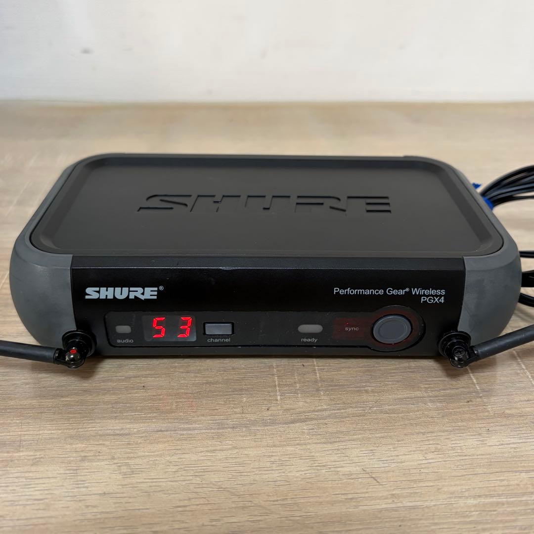 SHURE ワイヤレスマイクロフォンBETA58 受信機PGX4 ケース付