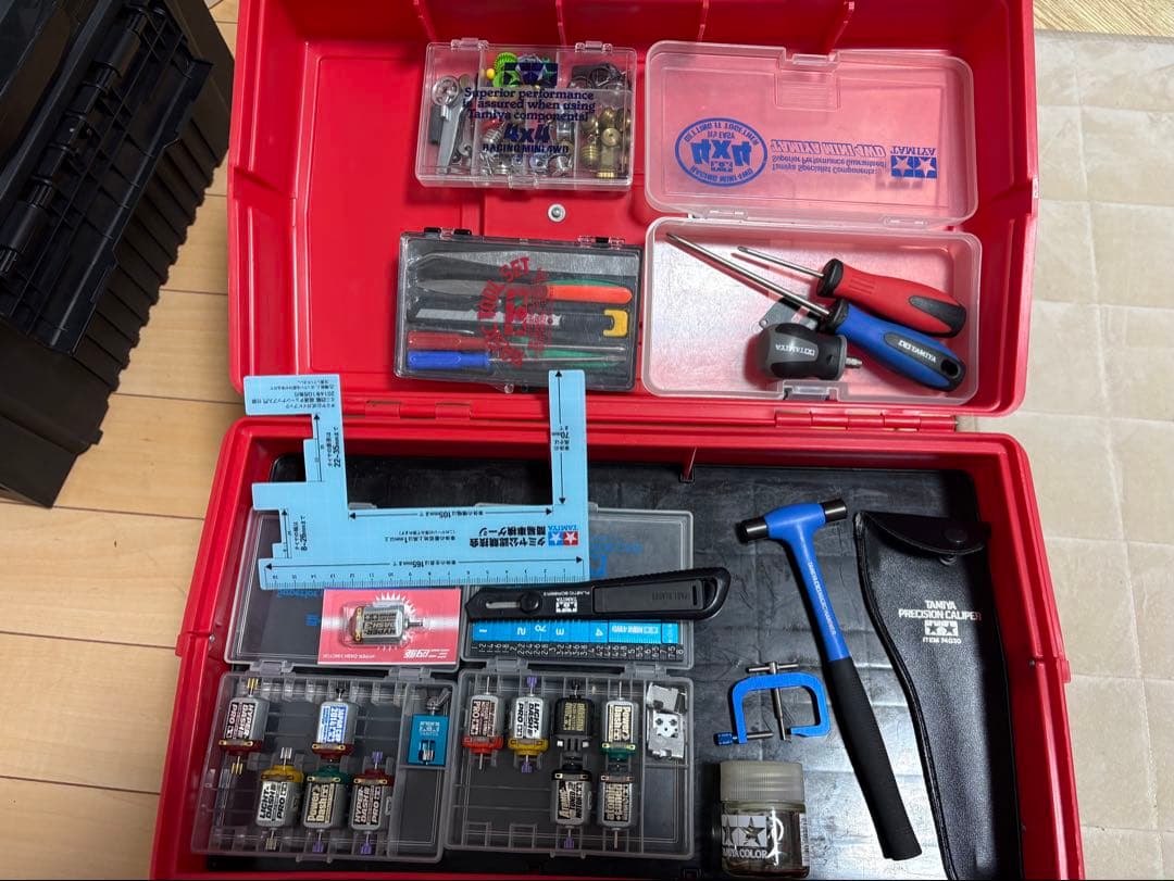 MEIHOツールボックス 赤 黒