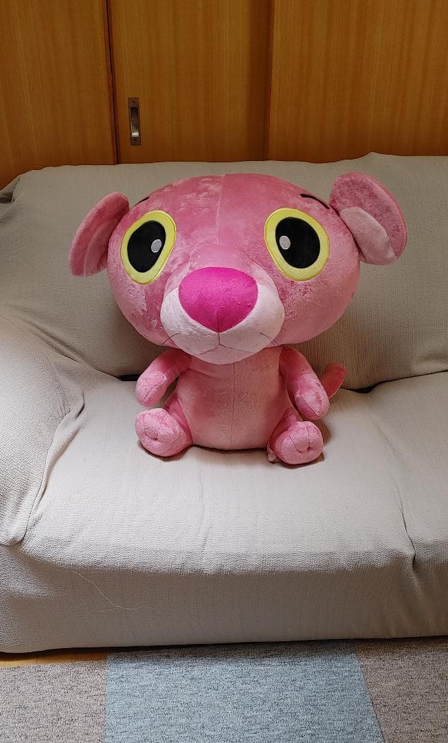 超巨大　激かわ　ピンクパンサー　ぬいぐるみ セット 激レア ①