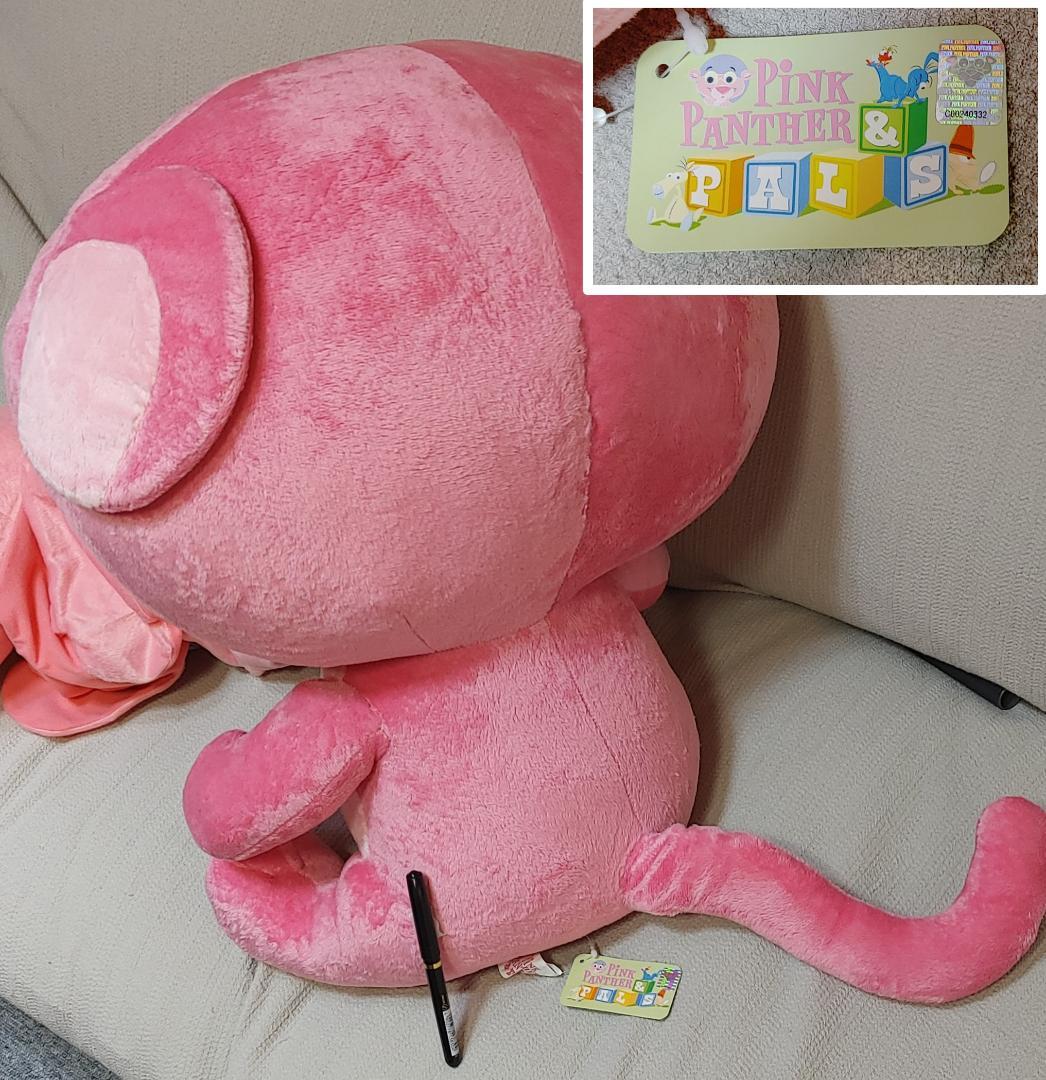 超巨大　激かわ　ピンクパンサー　ぬいぐるみ セット 激レア ①