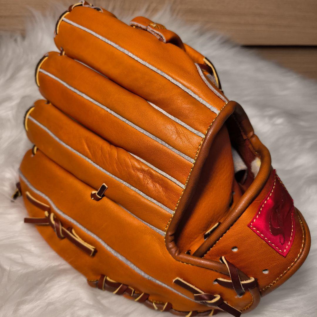 美品 希少 サンアップ Sun up 軟式 一般 グローブ 左手用(右投)