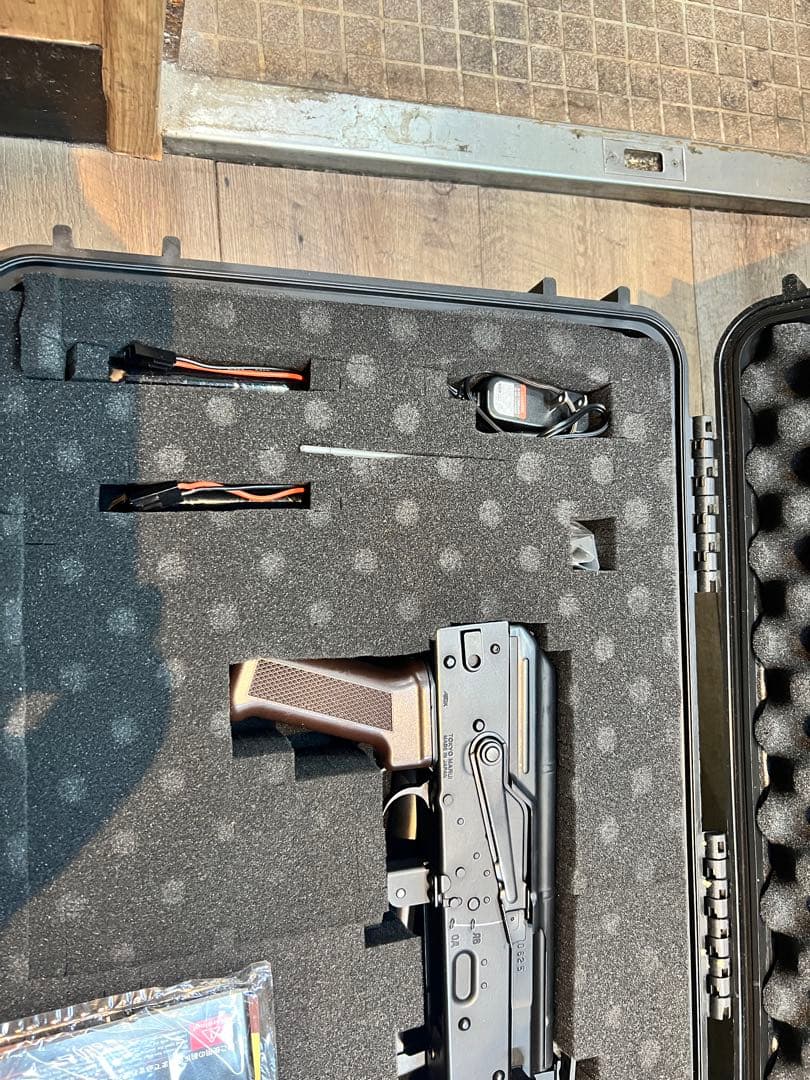 東京マルイ次世代電動ガンAKS74N　動作・弾速確認 HTGベーシックガンケース