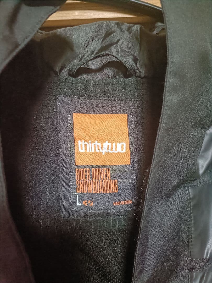 thirtytwo RIDER DRIVEN スノーボードジャケット Lサイズ